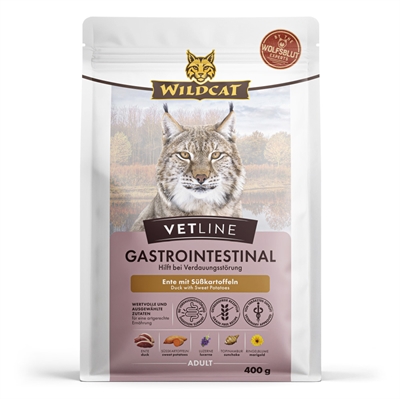 Wildcat Vetline Gastrointestinal Kattefoder 400g